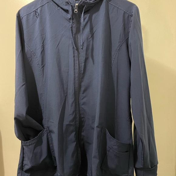 Scrubaid Jackets & Blazers - Scrubaid ladies hooded jacket, navy XL